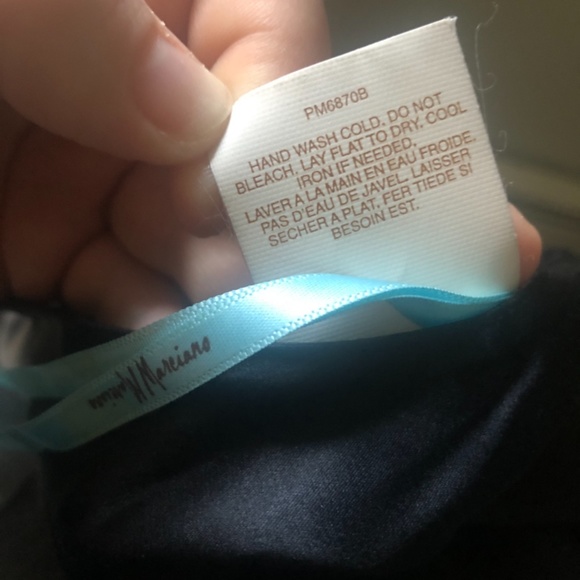 Marciano Black Silk Dress - Picture 8 of 9